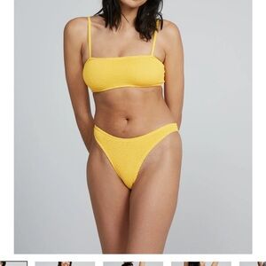 Yellow Women's Swimwear Set